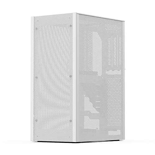 Image of SSUPD Compatible Meshlicious Full Mesh PCIE 4.0 Edition Mini-ITX Case - White