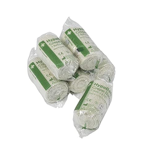 Image of Safety First Aid Group Crepe Cotton Bandages 7.5 x 4.5 m (Pack of 6)