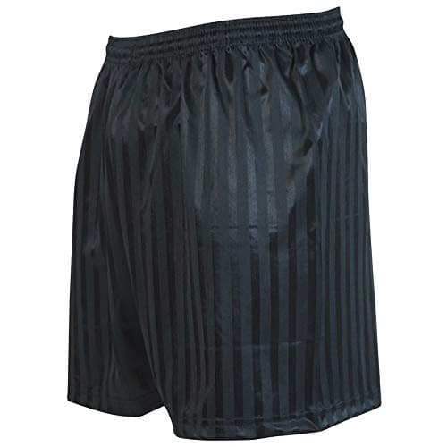 Image of Precision Striped Continental Football Shorts 30-32 inch Black unspecified, K-REY-00730B