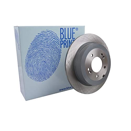 Image of Blue Print ADG043223 Brake Disc Set (2 Brake Disc) rear, full, No. of Holes 5