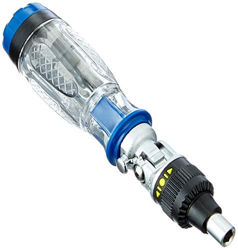 Image of Draper 40855 Jointed Ratchet Screwdriver and Bit Set (14 Pieces)
