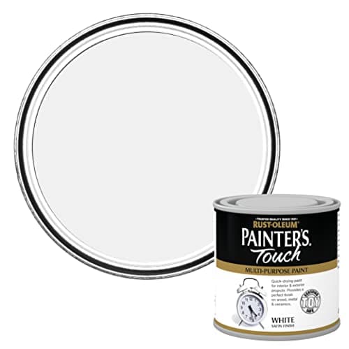 Image of Rust-Oleum 250ml Painter's Touch Toy Safe Paint - Satin White