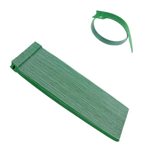 Image of 40Pcs Christmas Garland Ties,Green Hook and Loop Adjustable Holiday Decoration Ties Reusable Nylon Garden Plant Cable Strap for Wreath Garland Making Xmas Tree Door Banister Stairway Decoration