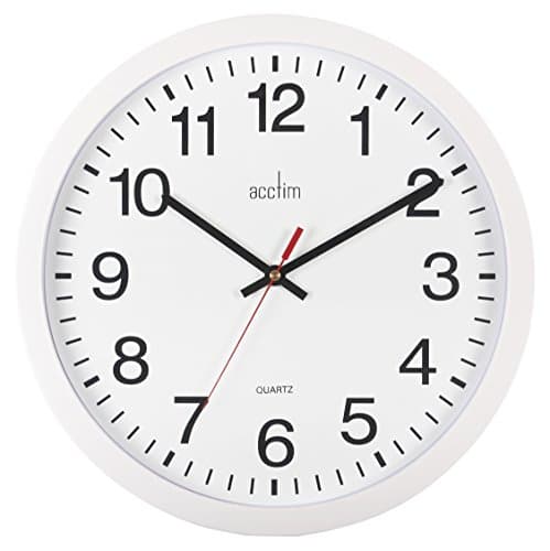 Image of Acctim 93/704 Controller Wall Clock, White