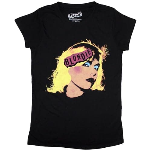 Image of Rockoff Trade Women's Punk Logo T Shirt, Black, XL UK