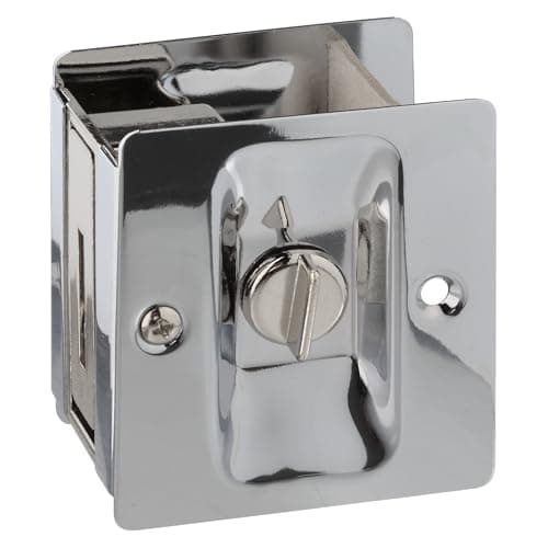 Image of National Hardware V1951 Pocket Door Latch in Chrome