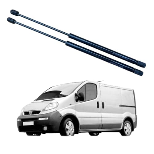 Image of MOXSTRUTS, 2x Rear Tailgate Boot Gas Spring Struts For VAUXHALL VIVARO PANELVAN/VAN (F7) (2001-2014), Lift Support System 750 (N) 905 mm