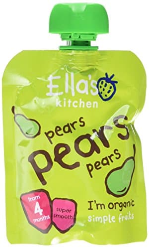 Image of Ella's Kitchen Organic Pears First Tastes Baby Pouch 4+ Months, 70g