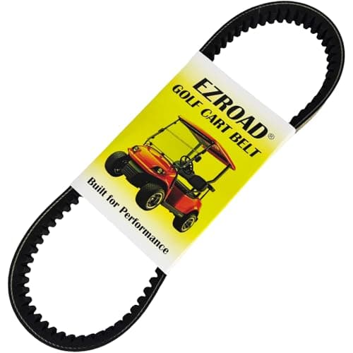 Image of EZROAD Drive Belt Compatible with Club Car 1992-UP DS, 2004-2014 Precedent Golf Cart, 1988-1991 Carryall I II Gas 1016203 1014081 1017188 Compatible with Kawasaki FE290 FE350 Motor Engine OHV