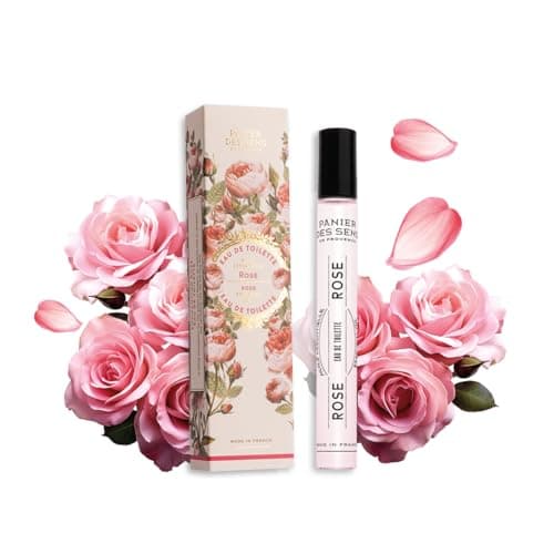 Image of Panier des Sens - Roll On - Rose Perfume for Women - Floral Fragrance - Long Lasting, Natural Perfume - Hair & Body - Vegan Friendly - 10ml