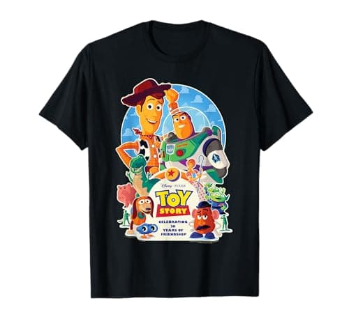 Image of Disney & Pixar's Toy Story 30th Anniversary Official Poster T-Shirt