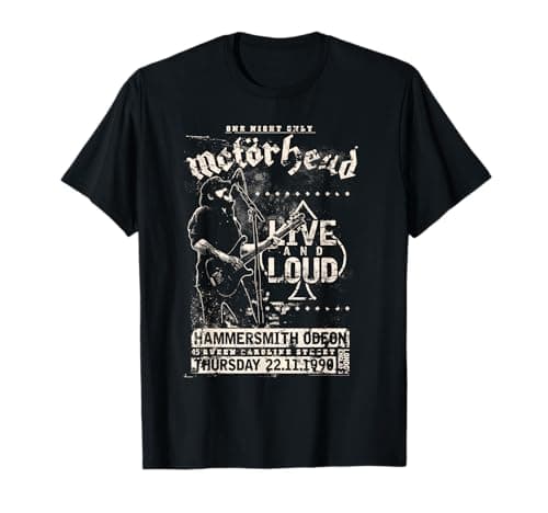 Image of Motörhead Live & Loud T-Shirt