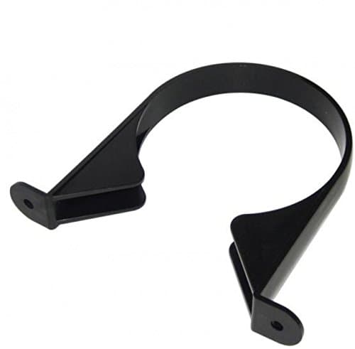Image of FLOPLAST 110mm Soil Pipe Clip Black - Bag of 2
