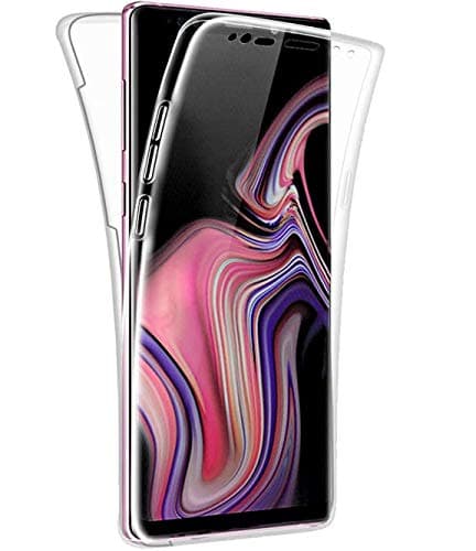 Image of KP TECHNOLOGY Galaxy Note 9 - (360 Front + Back Protection) Full Complete Protection for Samsung Galaxy Note 9 Gel Case - (Clear)