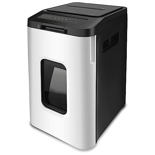 Image of Aurora Commercial Grade 400-Sheet Auto Feed High-Security Micro-Cut Paper Shredder/ 240 Minutes/Security Level P-5