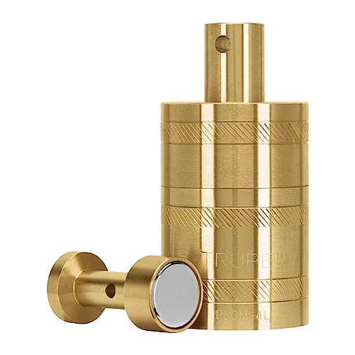 Image of TRUPER PLOM-4L Brass Plumb Bobs w/ Center 21 Oz (582 g)