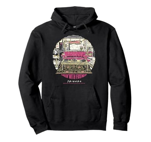 Image of Chillin' With Friends Lounge Scene F.R.I.E.N.D.S Fans Pullover Hoodie