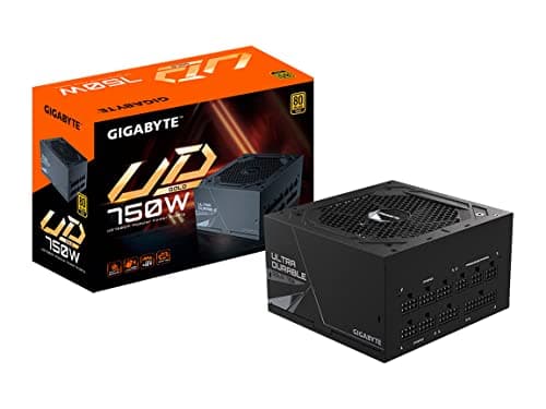 Image of GIGABYTE GP-UD750GM 750W 80 Plus Gold Certified Fully Modular Power Supply