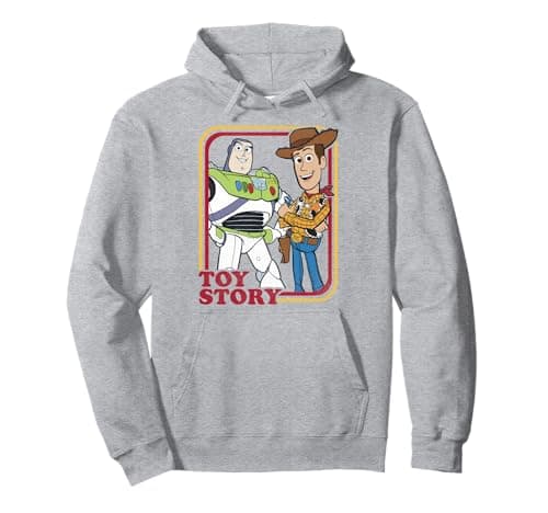 Image of Disney Pixar Toy Story Buzz Lightyear Woody Buds Pullover Hoodie