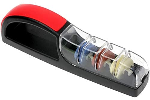 Image of sharp Mino Plus 3 Ceramic Water Sharpener 550 - Black/Red