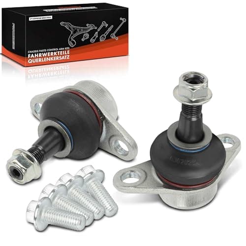 Image of Frankberg 2x Ball Joint Assembly Front Axle Left Right Compatible with S60 I 384 2000-2010 V70 II P80 285 P80 SW 1999-2008 XC70 295 1997-2007 XC90 I 275 2002-2014 Replace# 523123