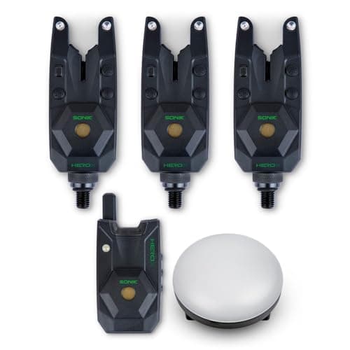 Image of Sonik HeroX 3+1 Bite Alarm Set HC0101