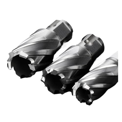 Image of Annular Cutter, HSS Annular Cutter Hollow Drill Bit Hole Opener 12-30mm Diameter 35-55mm Depth(15x55mm)