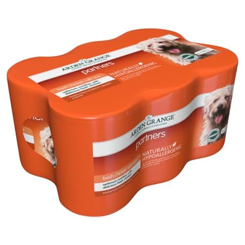 Image of Arden Grange Partners Fresh Chicken, Rice and Vegetables Wet Dog Food, 6 x 395 g