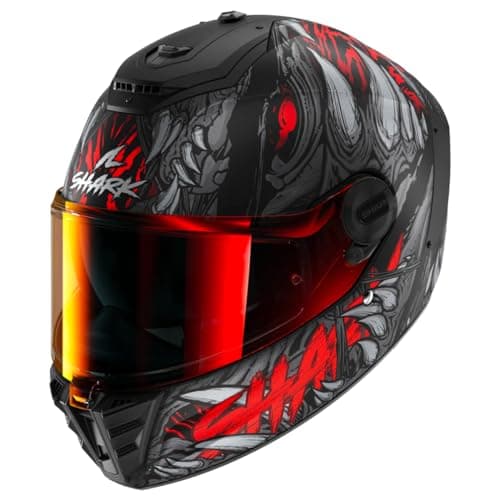 Image of Shark Spartan RS Shaytan Helmet, black matt/red, L (59/60)