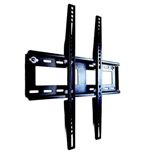 Image of Duronic 23" - 55" TVB122M Extra Slim Fixed Black Wall TV Bracket LCD | Plasma | LED | 3D | 4K | OLED | QLED For 23" - 55" Wide Screens 23" 26" 32" 37" 40" 42" 47" 50" 55" (MAX VESA 400 X 400)
