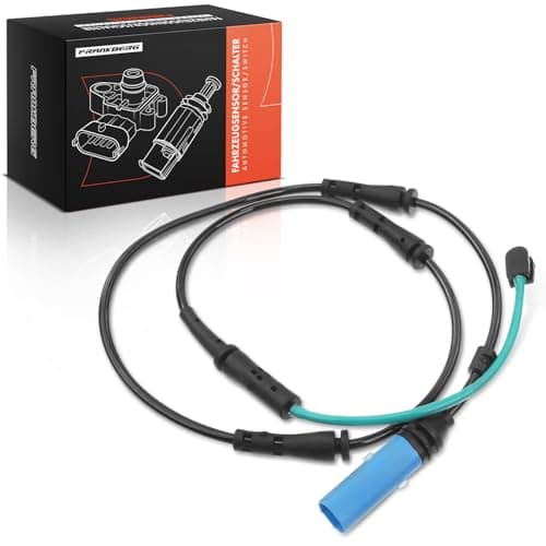 Image of Frankberg Brake Pad Wear Sensor Brake Pad Wear Indicator Rear Axle Left Right Compatible with 5 Series F90 G30 2016-Today 7 Series G11 G12 2015-Today X6 F96 G06 2019-Today