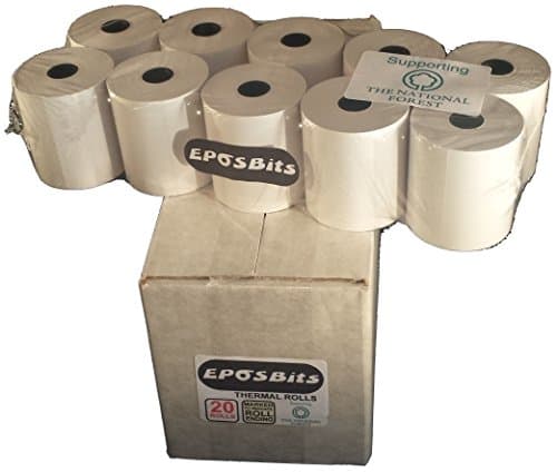 Image of EPOSBITS® Brand Till Rolls to Fit Sharp XE-A207B XEA-207B XEA207B Cash Register