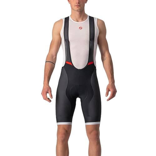 Image of CASTELLI 4522003 COMPETIZIONE KIT BIB Men's Shorts Black White XL