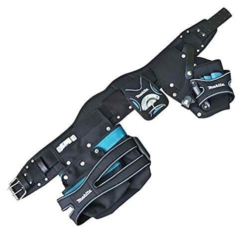Image of Makita Special Edition Toolbelt 2 Pouch Holster Tool Belt Set and Hammer Holder