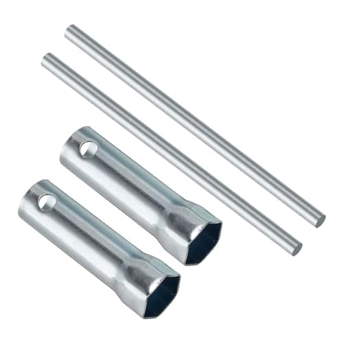 Image of CoCud Single Ended Motorcycle Ignition Spark Plug Spanner, 21mm, Deep Reach Wrench Socket with Bar - (Applications: for Automobile), 2pieces