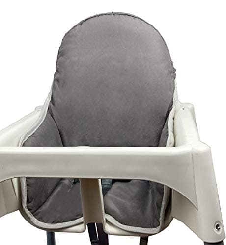 Image of ZARPMA Seat Covers Cushion for IKEA Antilop Highchair, Washable Foldable Baby Highchair Cover IKEA Child Chair Cushion