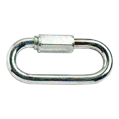 Image of Merriway BH01922 (2 Pcs) Quick Link Chain Repair Shackles, BZP Steel M8 (5/16 inch) - Pack of 2 Pieces