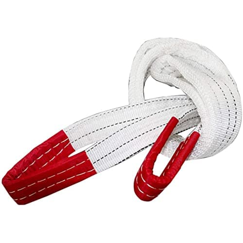 Image of 2T 2M Lift Sling Straps Flat Crane Sling Polyester Lifting Slings Load Capacity for Lifting, Towing, Pulling