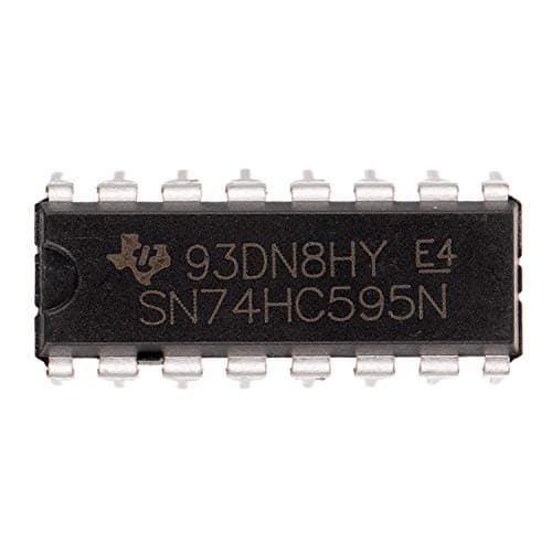 Image of BOJACK SN74HC595N 8-Bit Counter Shift Registers 3-State Output Registers Integrated Circuits DIP-16 (Pack of 25 pcs)