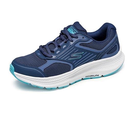 Image of Skechers Womens Go Run Consistent 2.0 Advantage Runners Navy/Blue 7 (40)