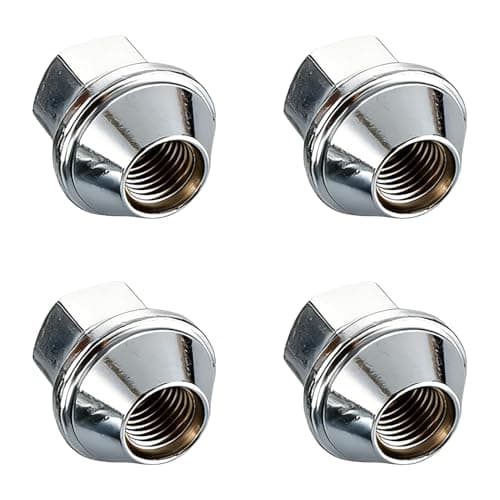 Image of 4pcs Alloy Wheel Nuts, M12 X 1.5 Taper 19mm Hex,Compatible with Ford Alloy Wheels, M12 Locking Wheel Nuts for Nissan Models Ford Fiesta Focus Fusion Tiida Q60/G Q70/M Series and More