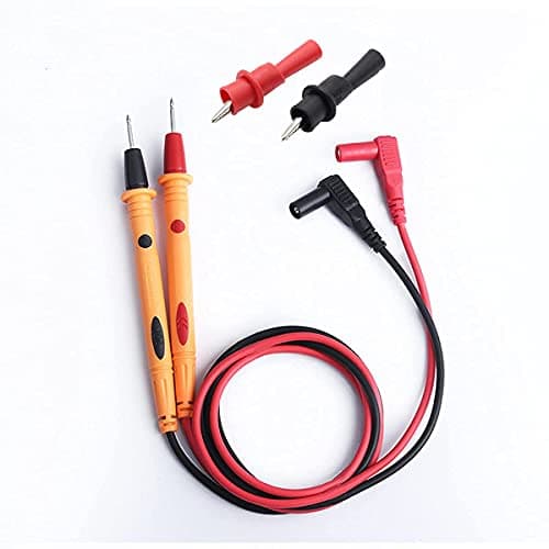 Image of 1 Pair Multimeter Test Leads 1M, CAT III 1000V / 10A with Crocodile Clips