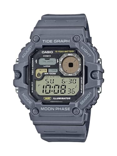 Image of Casio Men's Digital Quartz Watch with Resin Strap WS-1700H-8AVCF