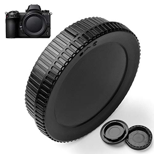 Image of Fotover Body Cap and Rear Lens Cap Cover Replacement Set for Nikon Z Mount Mirrorless Digital Camera & Z Mount Lens