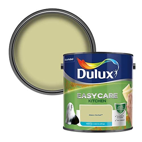 Image of Dulux Easycare Kitchen Matt Emulsion Paint - Melon Sorbet - 2.5L