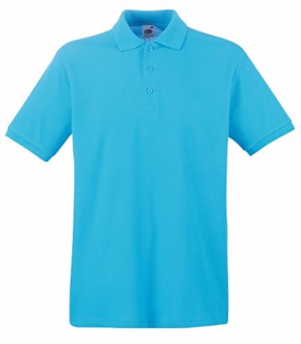 Image of Fruit of the Loom 63-218-0, Polo Shirt for Men, Light Blue, XL