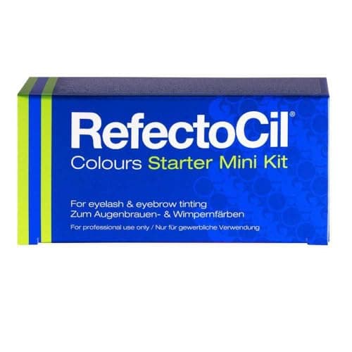 Image of RefectoCil Colours Starter Mini Kit for Eyelashes and Eyebrows (Includes x2 15ml Colours)