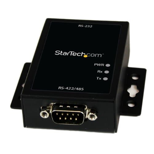 Image of StarTech.com Industrial RS232 to RS422/485 Serial Port Converter w/ 15KV ESD Protection - RS232 to RS 422 RS485 Converter Adapter (IC232485S)