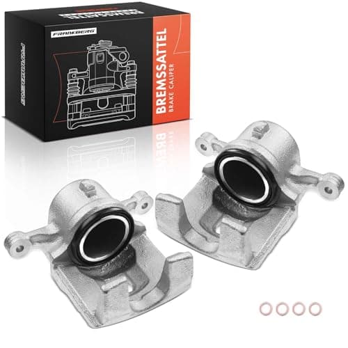 Image of Frankberg 2x Brake Caliper Disc Brake Front Left Right Compatible with Fiesta Saloon Fiesta VI CB1 CCN Fiesta VI Van Replace# 1550207