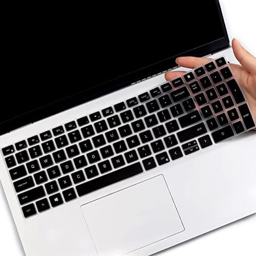 Image of Keyboard Cover for 15.6" Dell Inspiron 15 3510 3511 3515 3525 3530 3535 5510 5515 5518 7510, Dell Vostro 15 3510 3520 3530 5510 5515 15.6, Latitude 3520, Inspiron 16 7610 16" (Not Fit Dell G5 G15)